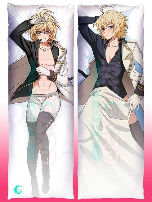 OWARI NO SERAPH Mikaela Hyakuya Body pillow case dakimakura - 50cmx150cm / Soft Satin / 2 Sides Printed - 1